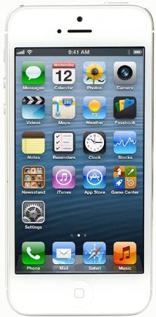 Смартфон Apple iPhone 5 32Gb White & Silver - Бугуруслан
